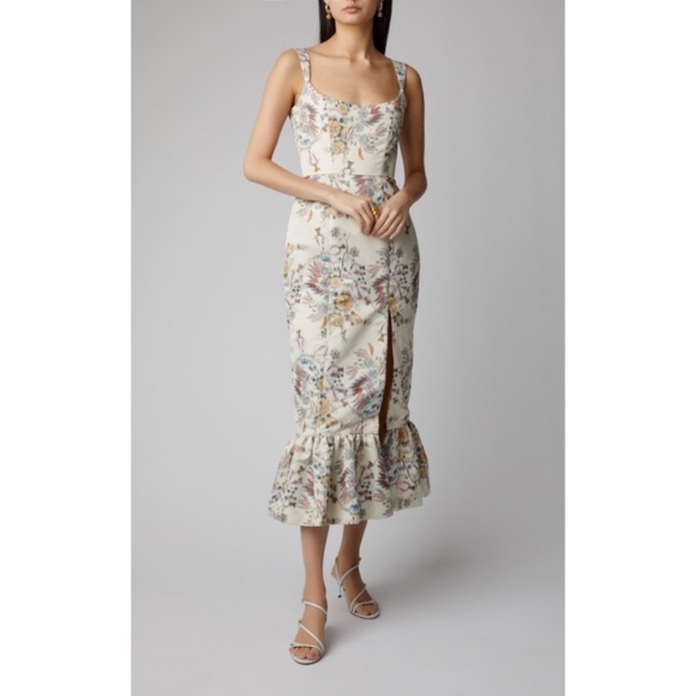 Markarian Corset Bodice Mid Dress